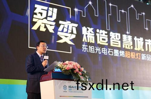 全球石(shi)墨(mo)烯(xi)创(chuang)新大(da)会(hui)东(dong)旭(xu)光电(dian)点(dian)亮(liang)“超(chao)极(ji)灯”